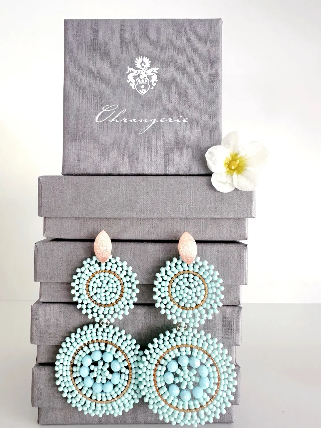 ohrangerie Limited Edition | Türkise Stücke<Dahlie, mint