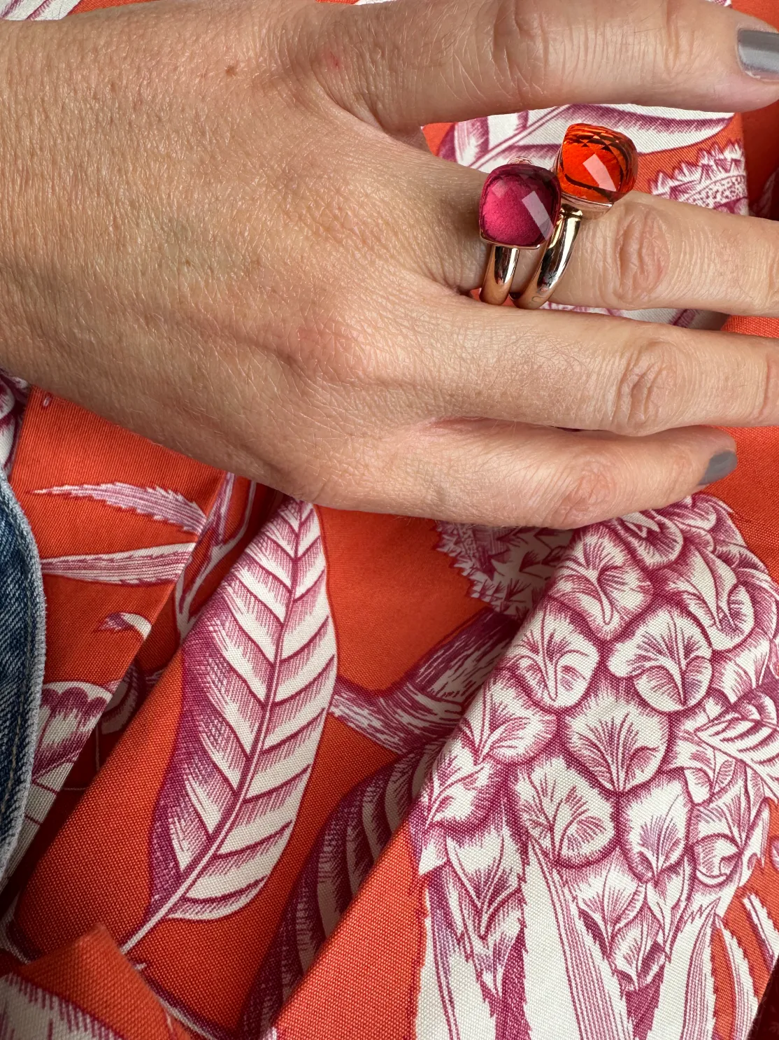ohrangerie Orange Stücke | Ringe<Ring, aperol