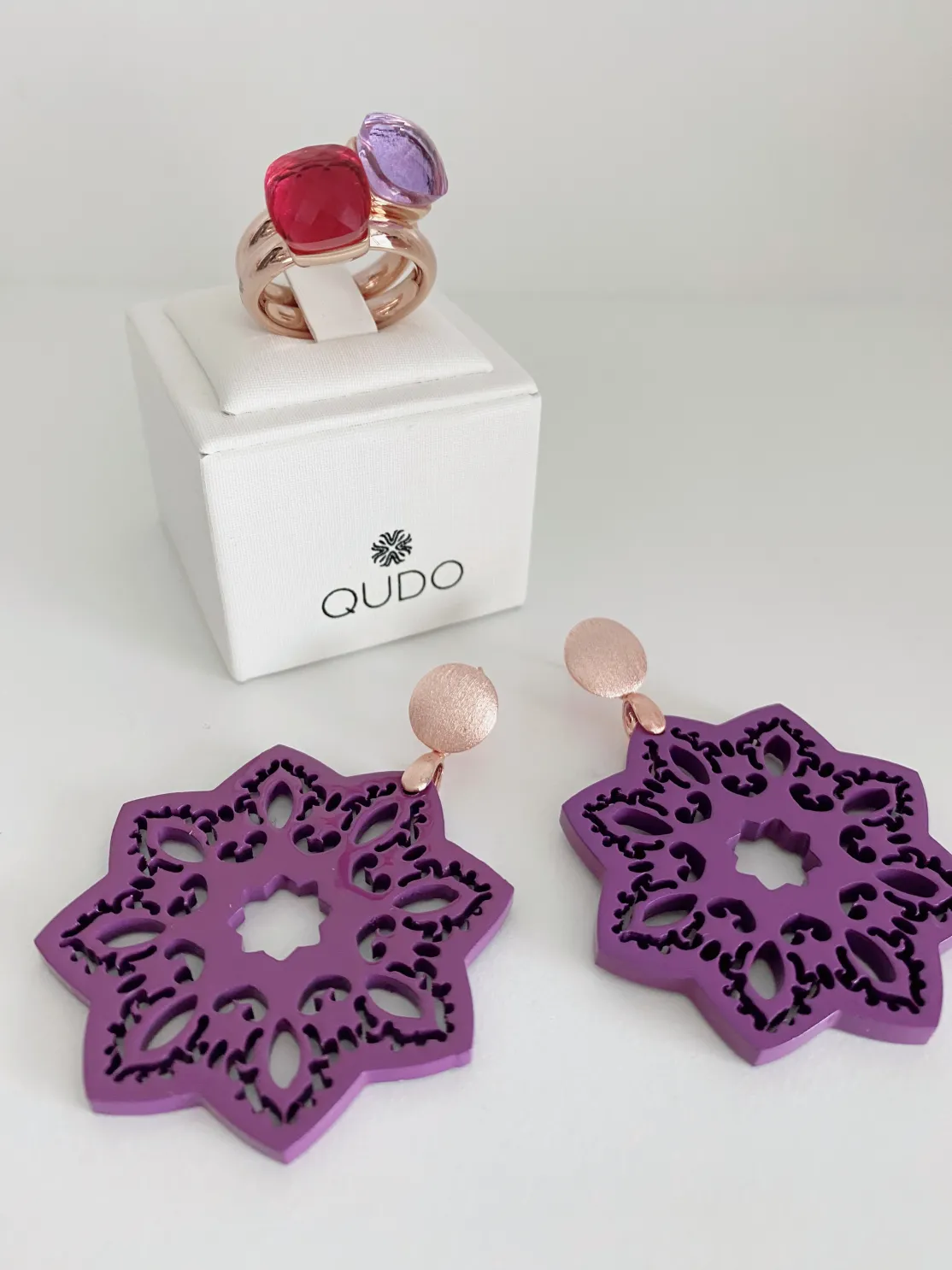 ohrangerie Pinke Stücke | Ringe<Ring, cherry